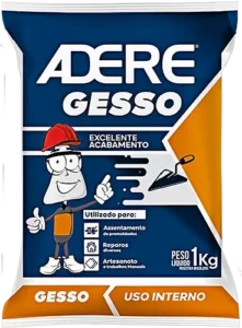 Embalagem Gesso Rápido Adere