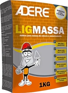 Imagem do pacote da Ligmassa Adere pacote de 1Kg